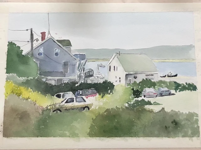 Exercise - Neighborhood (Watercolor)